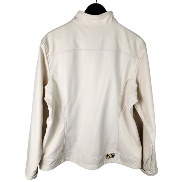 Klim Windstopper Soft Shell Cream Full Zip Jacket XL - Picture 5 of 10